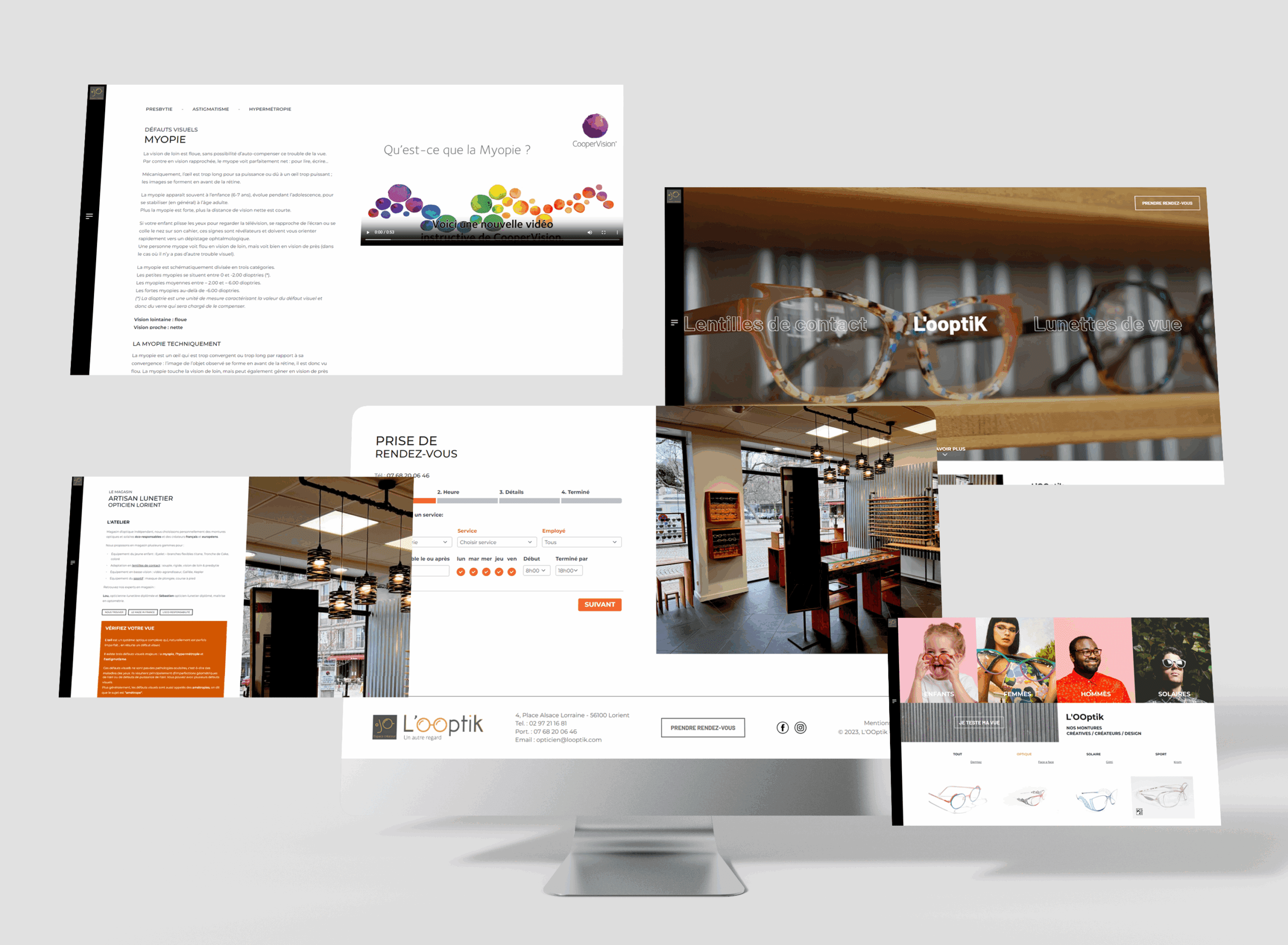 L'OOptik : site web