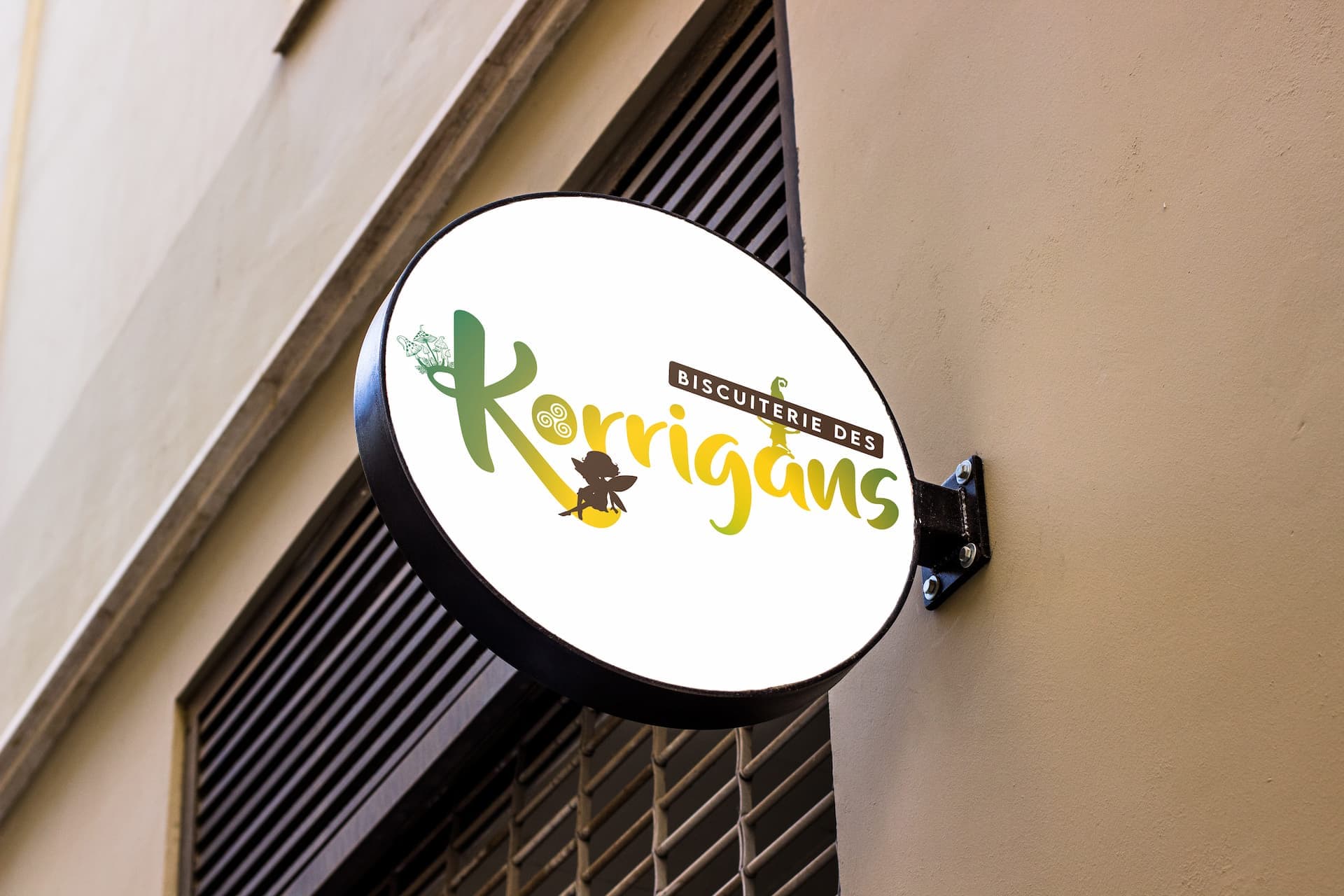 Biscuiterie Des Korrigans : identité visuelle