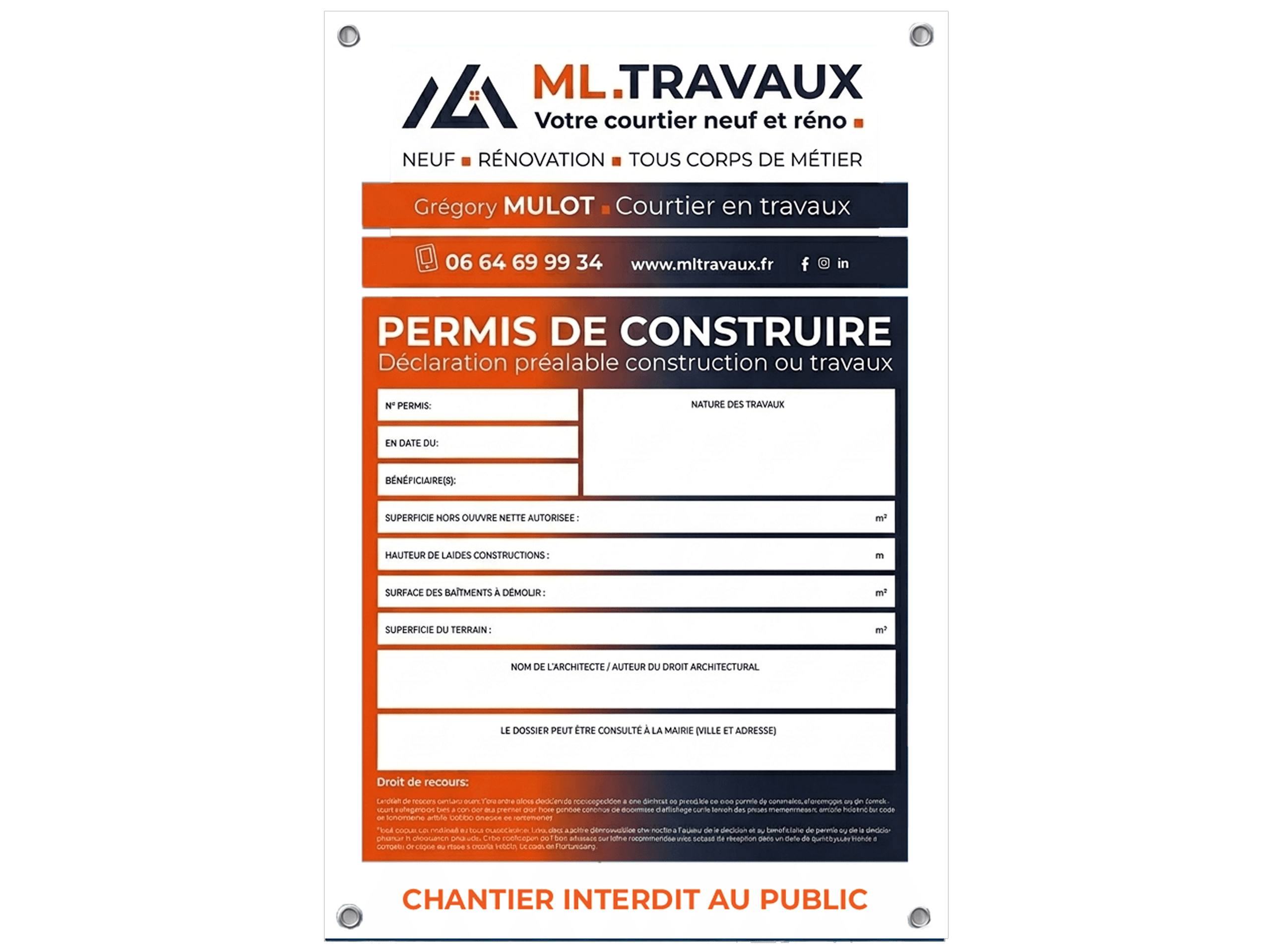 Panneau construction