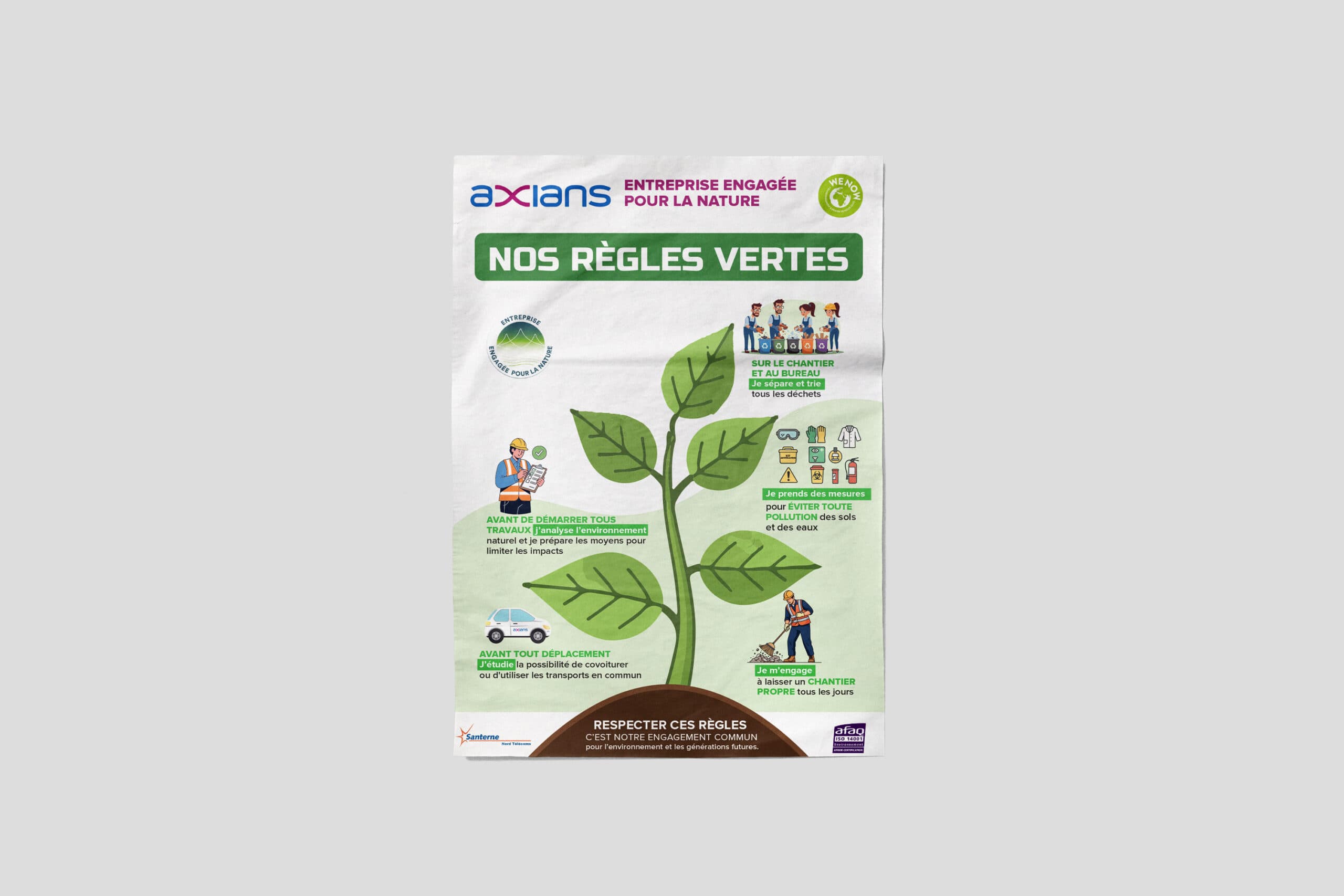 Axians Fibre Nord Affiche