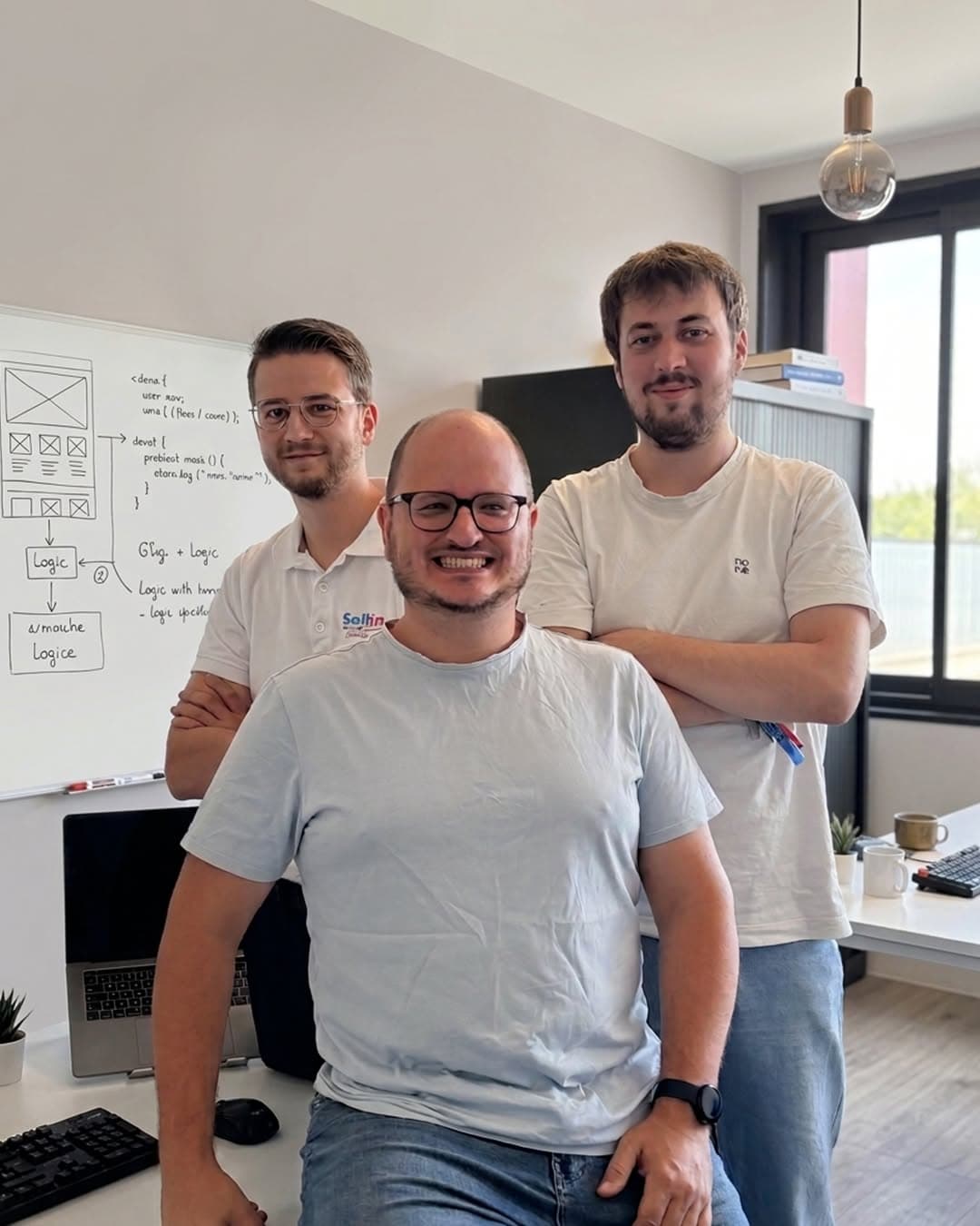 Equipe service web et application chez Selltim